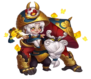 Mushy and Shroom in Hero Wars Alliance